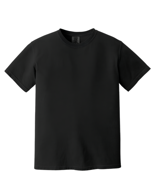 Custom Shirts | Comfort Colors Black Full Front